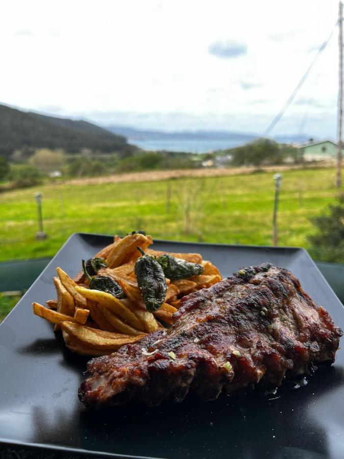 Hotel Os Faroles Playa De Esteiro Lago  エクステリア 写真
